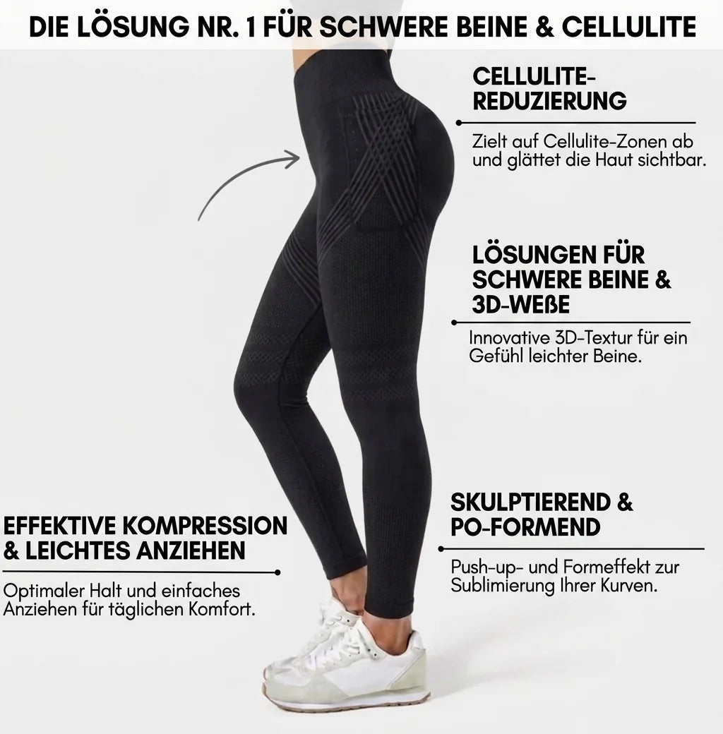 3D Genießen Sie den ganzen Tag über leichte Beine und glatte Haut
